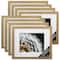 8 Pack: Champagne Wall Frame with Double Mat, Gallery by Studio Décor®